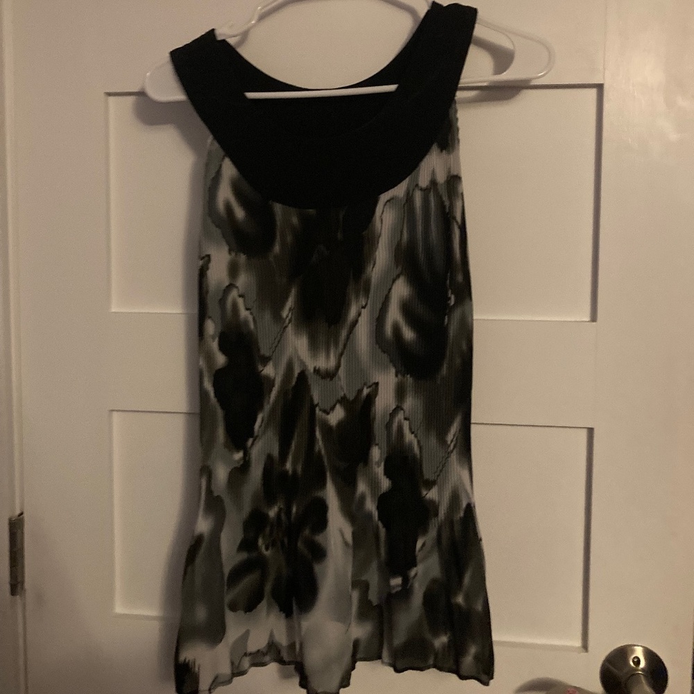 Black and White Tank
